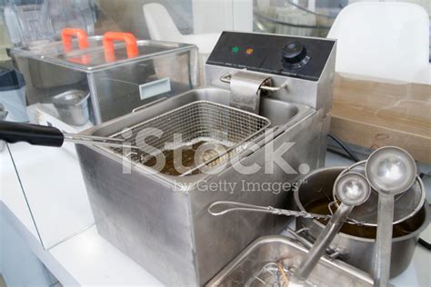 Deep Fryer On Restaurant Kitchen Stock Photo Royalty Free Freeimages