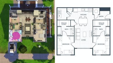 Floor Plans For Sims Floorplansclick