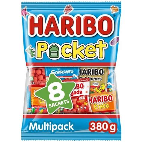 Bonbons Pocket Haribo Les Mini Sachets G Prix Carrefour