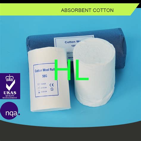 Absorbent Cotton Wool 50g 100g 500g Medical Textile Products Surgical
