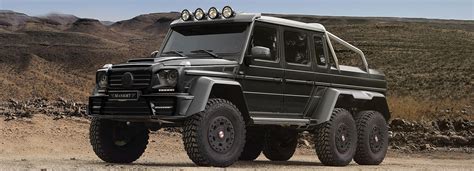 Mercedes Benz Amg G63 6x6 Gronos Off Road Vehicle By Mansory Mercedes