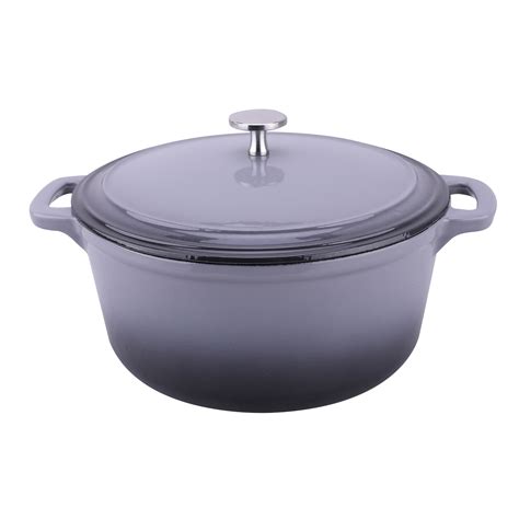 Oala Din Fonta Cu Capac Amercook Pluriel 24 Cm 3 2L Inductie EMAG Ro