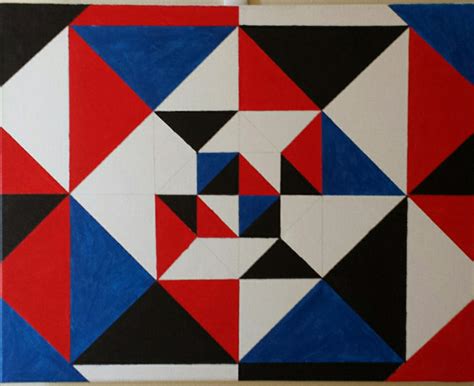 Geometric Abstraction 3 Painting By James Clarke Pixels