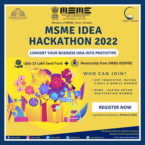 MSME Idea Hackathon INSPIRE