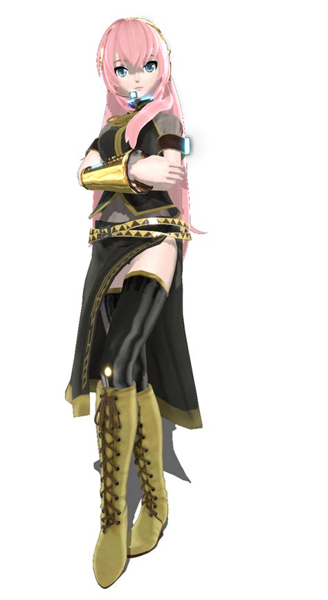 DT Megurine Luka-250 watchers gift by MMD-francis-co on ...