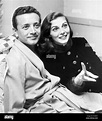 VIC DAMONE US singer with wife Pier Angeli about 1956 Stock Photo - Alamy