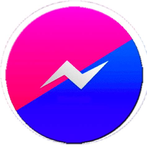 Facebook Messenger Logo With A Transparent Background