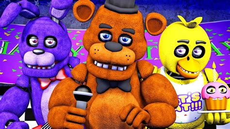 Five Nights At Freddy S Song Fnaf Sfm K Thunder Remix Youtube