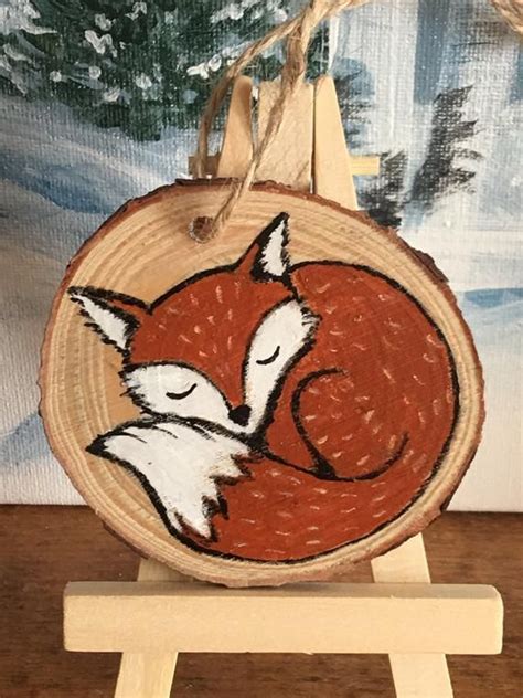 Is your network connection unstable or browser. #Fox #Ornament #Sleeping #SLICE #Wood in 2020 | Kunst auf ...