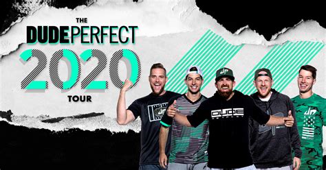 Youtube Phenoms Announce The Dude Perfect 2020 Tour Live Nation