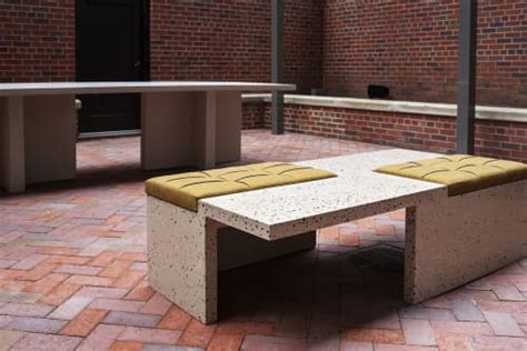 Terrazzo Bench By Oso Industries Wescover Benches And Ottomans