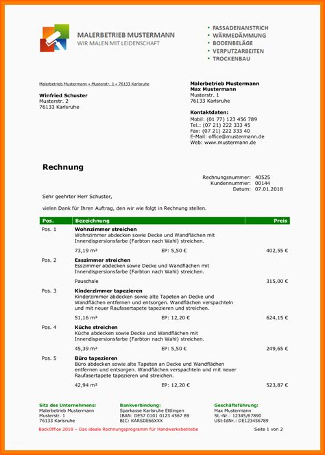 Terrassen, gartenwege, stufenanlagen und auffahrten rund um nettetal, viersen rené klingenberg gestaltet und legt muster mit verschiedenen farben. Allerbeste 17 Rechnung Malerarbeiten Muster | Kostenlos Vorlagen
