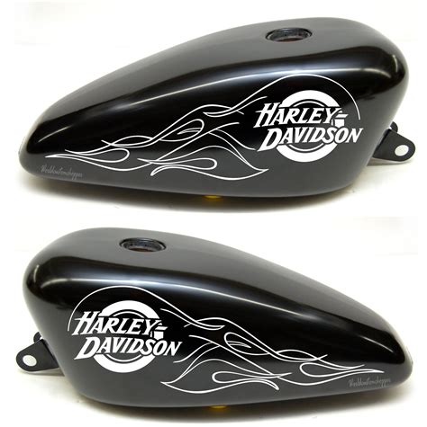 Stickers Stickers Harley Davidson Flam Tank Motorcycle Custom Chopper