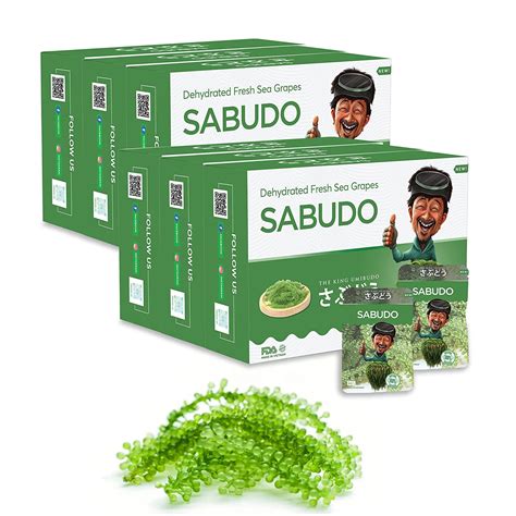 Buy Sabudo Sea Grapes King Umibudo Dehydrated Lato Seaweed Green