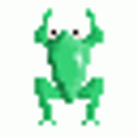 Frog Pixel Art Sticker Frog Pixel Art Discover Share GIFs