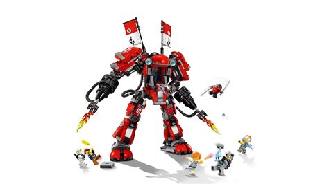 Lego Ninjago Movie 70615 Fire Mech Toy Uk Toys And Games