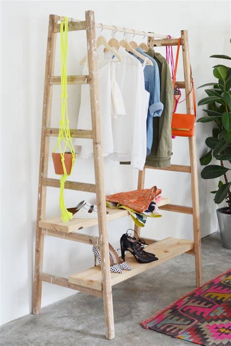 20 Diy Clothes Racks That Are Pretty And Are Easy To Make Tutorials