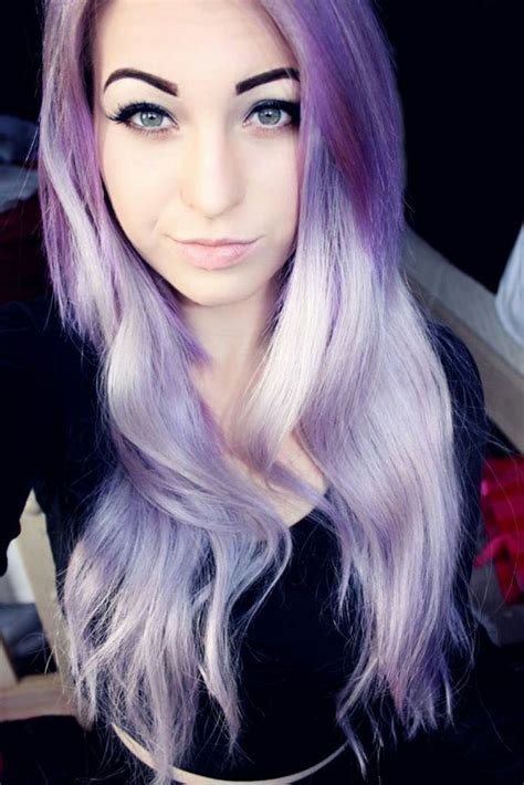 Purple Pastel Hair Pastel Purple Hair Cool Hair Color Hair Beauty