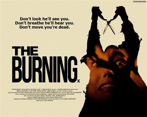 The Burning 1981 All Horror Movies Cult Movies Horror Art Horror Movie Posters Film