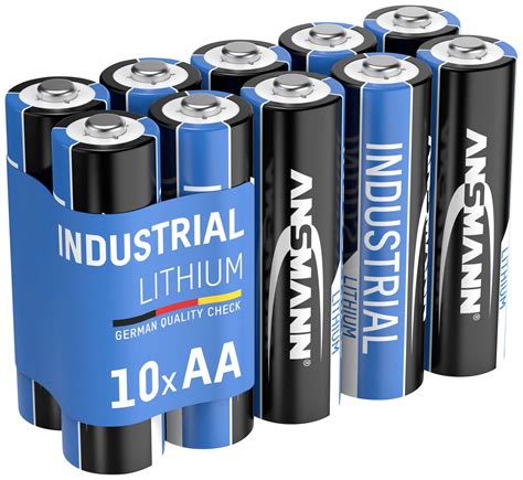 Ansmann Lithium Industrial Fr6 Aa Battery Lithium 3000 Mah 15 V 10 Pc