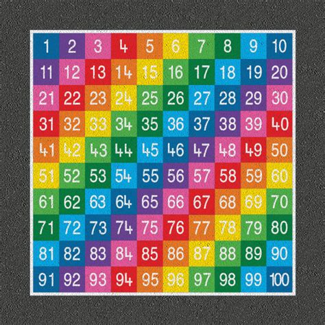 Number Grid Outline Playground Markings Direct Number Grid Images