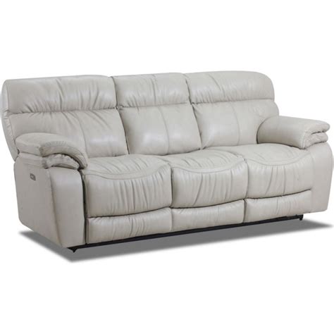 Lane 241 39 Windjammer Double Leather Reclining Sofa Discount Furniture