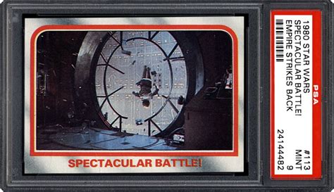1980 Topps Empire Strikes Back Spectacular Battle Psa Cardfacts®