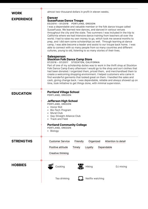 Starbucks Barista Resume Sample Kickresume