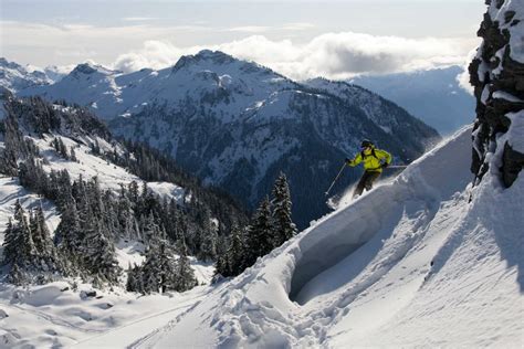Alpine Skiing Mont Olympia Saint Sauveur Quebec Canada