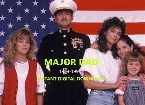 Major Dad 1989 1993 Complete Tv Series Collection 4 Etsy