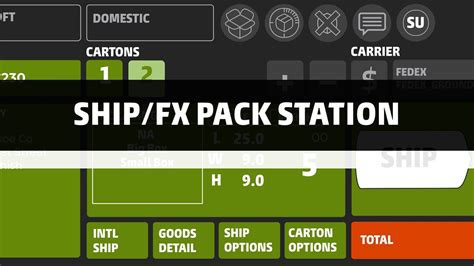 Shipfx Pack Station Youtube