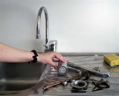 To estimate costs for your project: How To Install or Replace a Kitchen Faucet