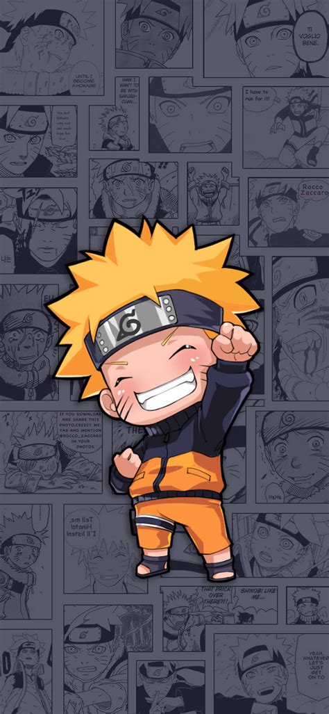 Download Adorable Naruto Chibi Wallpaper Wallpaper