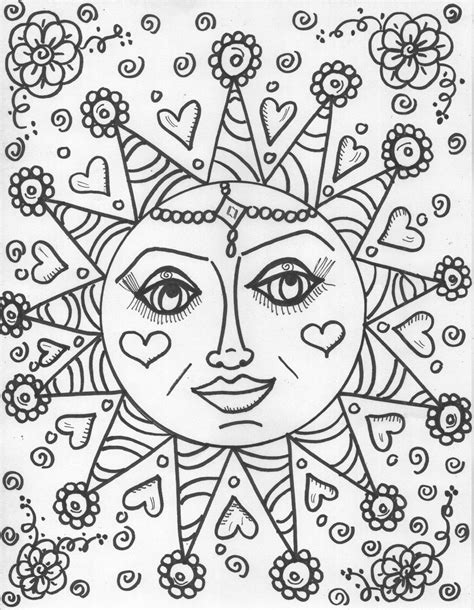 Hopefully you can make some time for you and relax while working on one of these flower adult. Cool Hippie Coloring Pages - Coloring Home