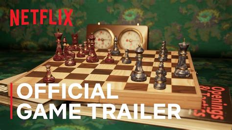 The Queens Gambit Chess Official Game Trailer Netflix Phase9