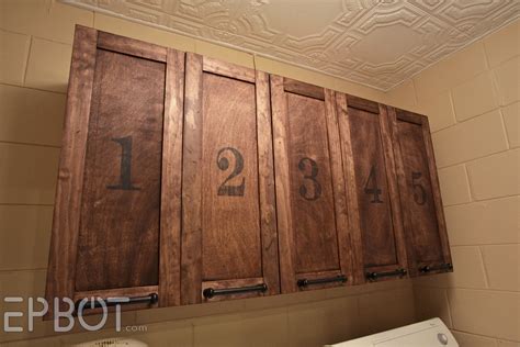 How to make rustic kitchen cabinets. EPBOT: DIY Vintage Rustic Cabinet Doors