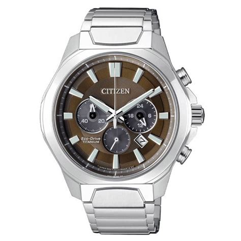 Citizen Eco Drive Super Titanium Man Chronograph Ca W Biffi