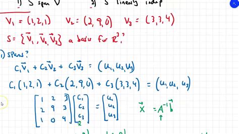 Learn linear algebra for free—vectors, matrices, transformations, and more. Basis of a Vector Space - Linear Algebra - Sec. 4.5 Part 1 ...