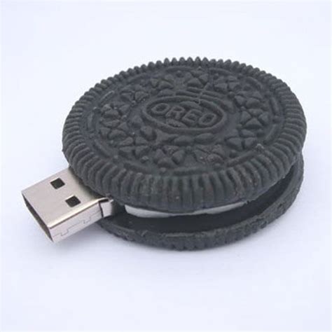 Real 16gb 32gb Oreo Biscuit Cookies Shape Usb Flash Drive Pen Drive