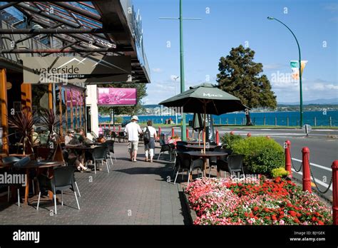 The Neatly Manicured And Visitor Friendly Town Of Taupo Nestles On The