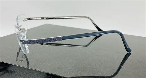 Daniel Swarovski Eyeglasses Frames Glasses 23k Gold Amethyst Austria 53 19 130 Ebay