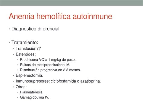 Ppt Anemias Hemolíticas Powerpoint Presentation Free Download Id
