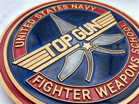 Top Gun United States Navy Fighter Weapons School Movie Sign Etsy