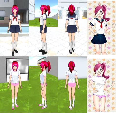 yandere simulator skin no 7 by nekasan on deviantart