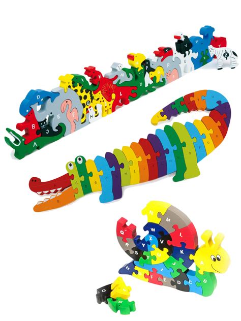Deluxe Chunky 3d Standing Jigsaw Puzzle Wooden Animal