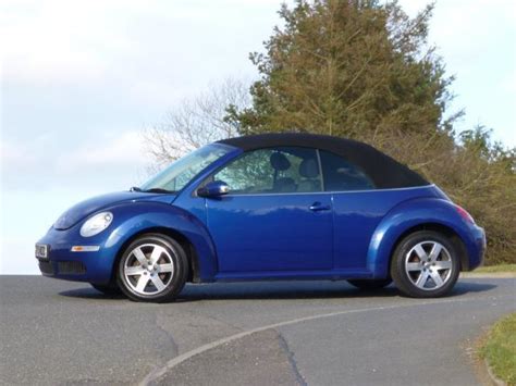 Volkswagen Beetle Blue Convertible Reviews Prices Ratings With