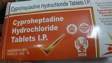 Cyproheptadine Tablets Indications Side Effects Warnings Review