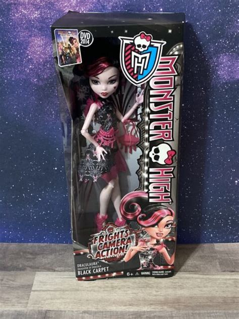 Monster High Frights Camera Action Draculaura Doll Mattel 2013 Dracula For Sale Online Ebay