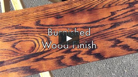 How To Create A Burnt Wood Finish Burnt Wood Finish Wood Finishes