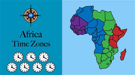 Time Zones In Africa Mapped 🕰🌍 Youtube